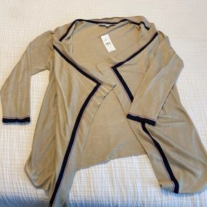Loft cardigan- light weight. Size S NWT